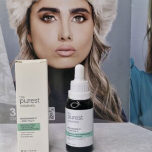 سرم روشن کننده و سفت کننده نیاسینامید و زینک پیورست