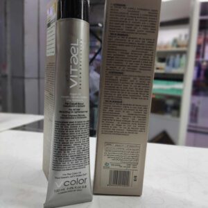 رنگ مو بلوند تیره زیتونی ویتاال شماره 6.8 حجم 100 میلی لیتر