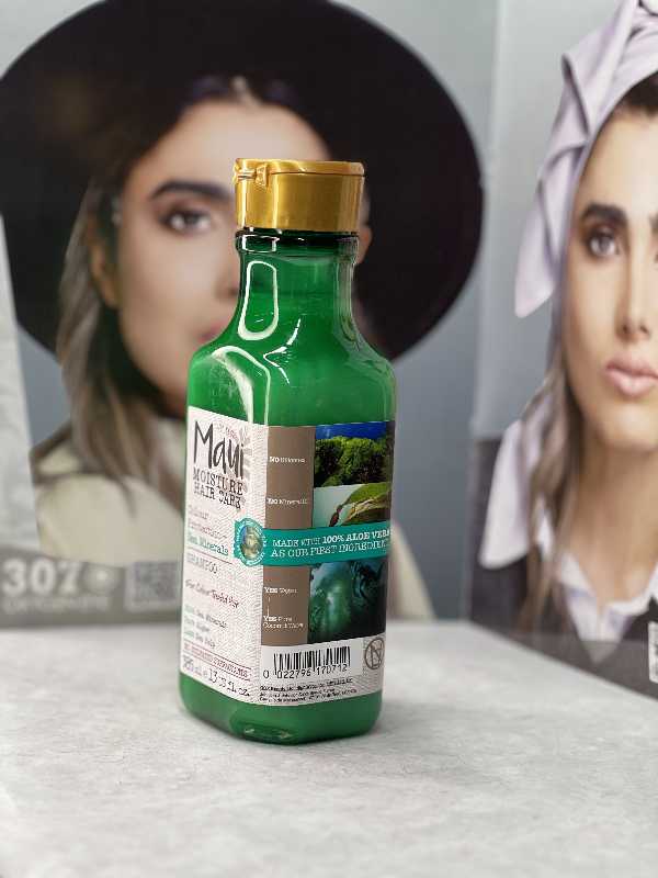 شامپو فری سولفات ماوی سبز مدل sea minerals مناسب مو های رنگ شده