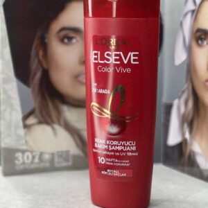 شامپو لورآل قرمز مناسب موهای رنگ شده 360 میلی لیتر