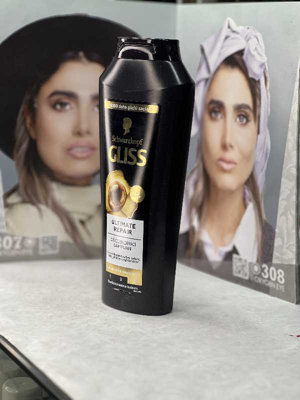 شامپو گلیس مشکی اصل