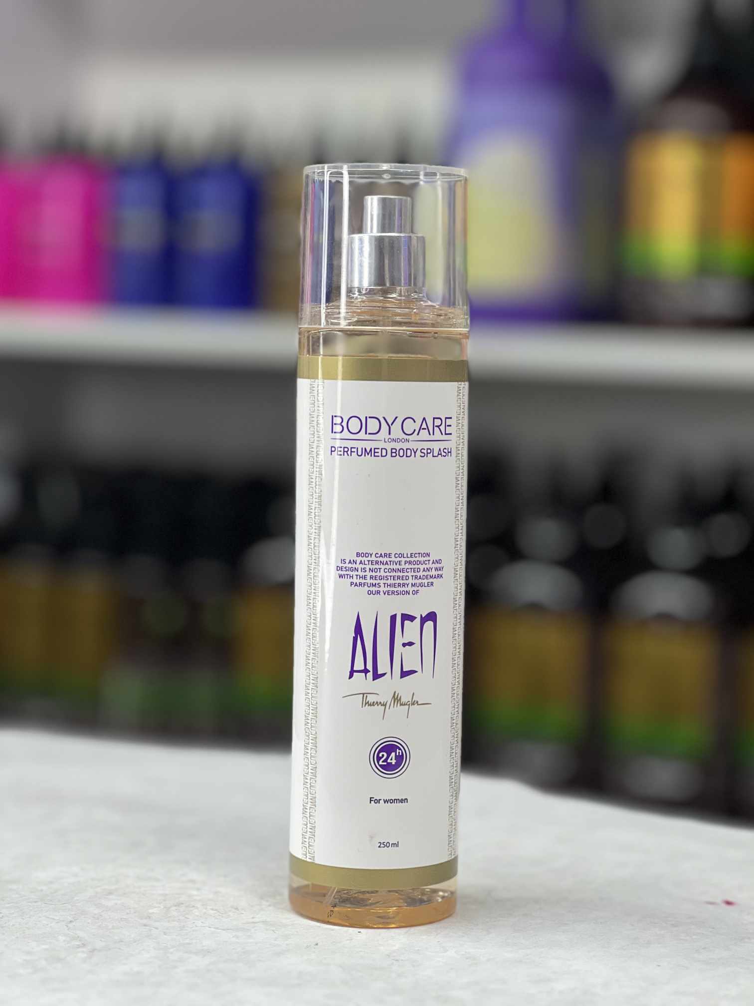 بادی اسپلش زنانه بادی کر مدل alien حجم 200 میلی لیتر