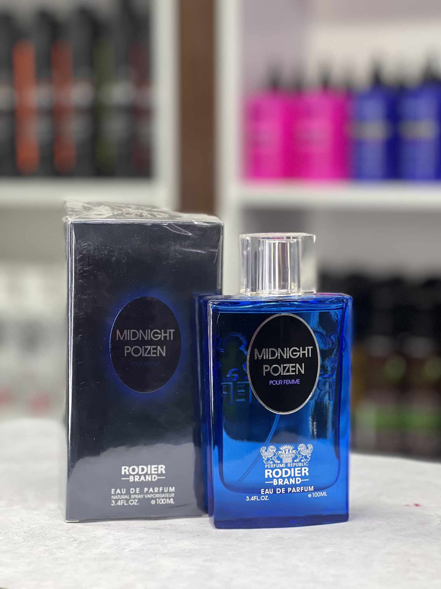 ادکلن دیور میدنایت پویزن رودیر برند 100 میل