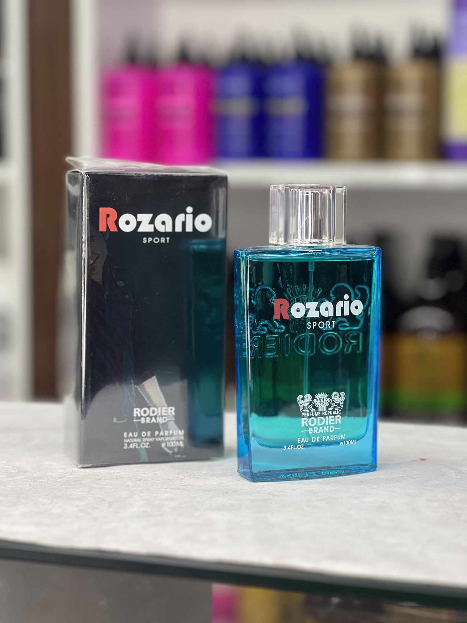 ادکلن مردانه رودیر مدل روزاریو اسپرت حجم 100 میلی لیتر