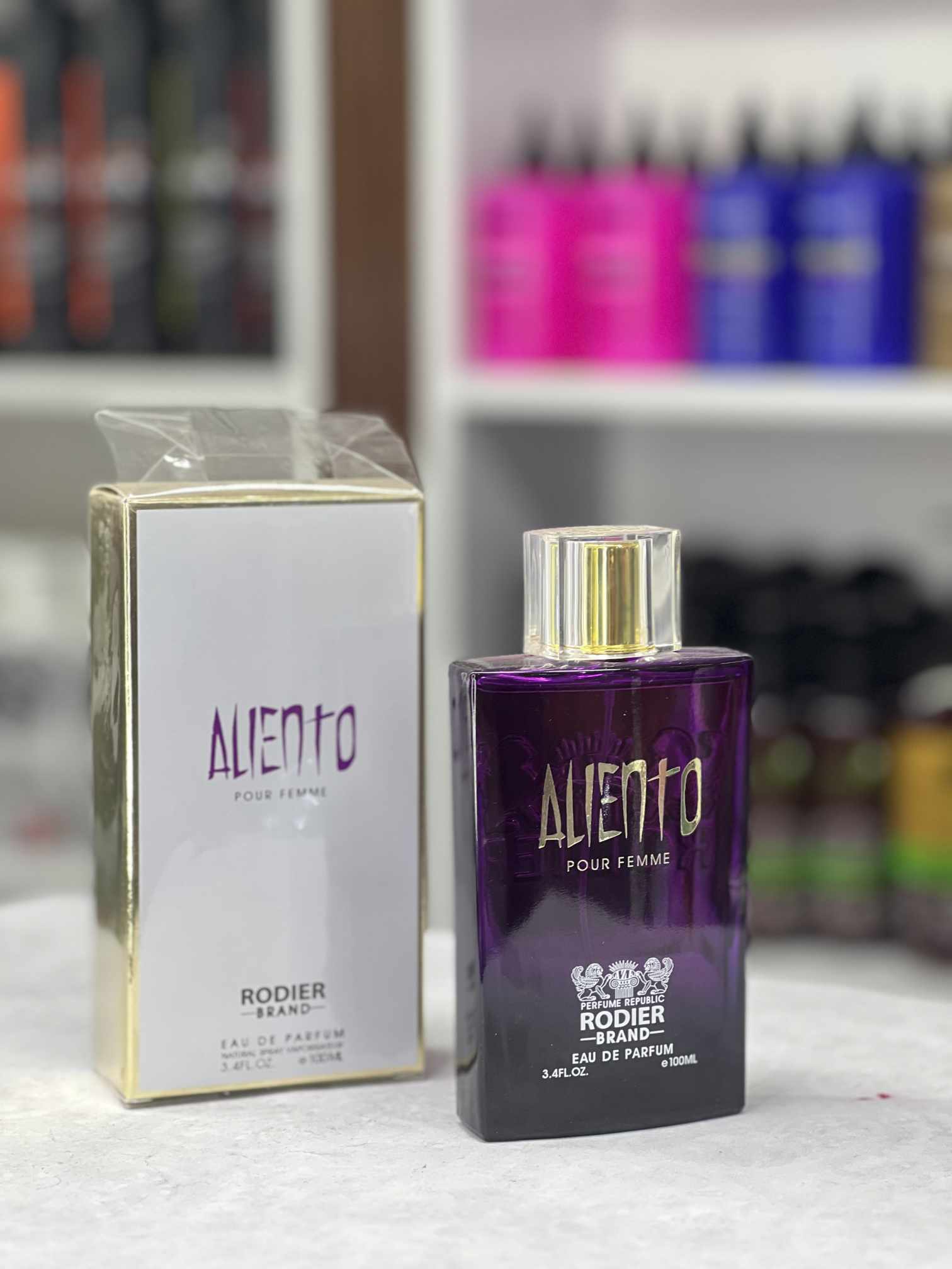 ادکلن زنانه رودیر مدل Aliento حجم 100 میلی لیتر