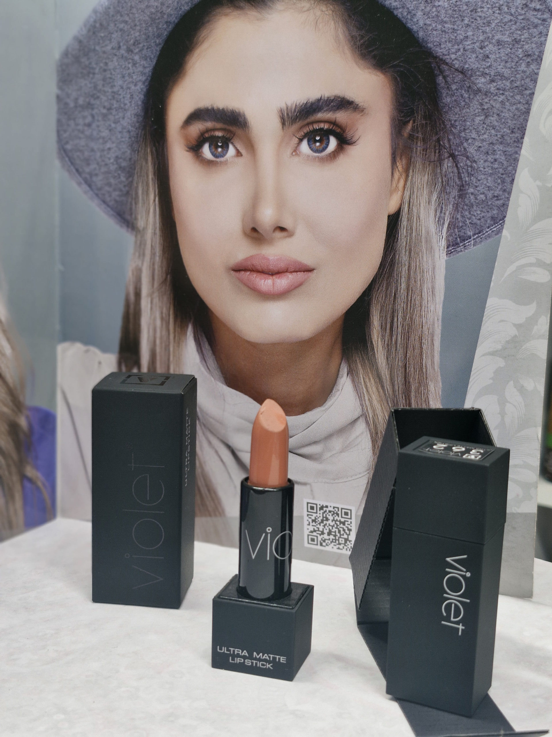 رژ لب جامد مات ویولت کد362