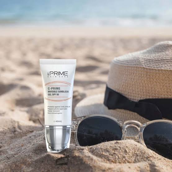 خرید - ژل ضد آفتاب ویتامین سی SPF50 پرایم