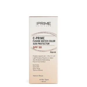 فلوئید ضد آفتاب رنگ بژ طبیعی پریم