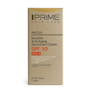 کرم ضد آفتاب جوان کننده بی رنگ پرایم