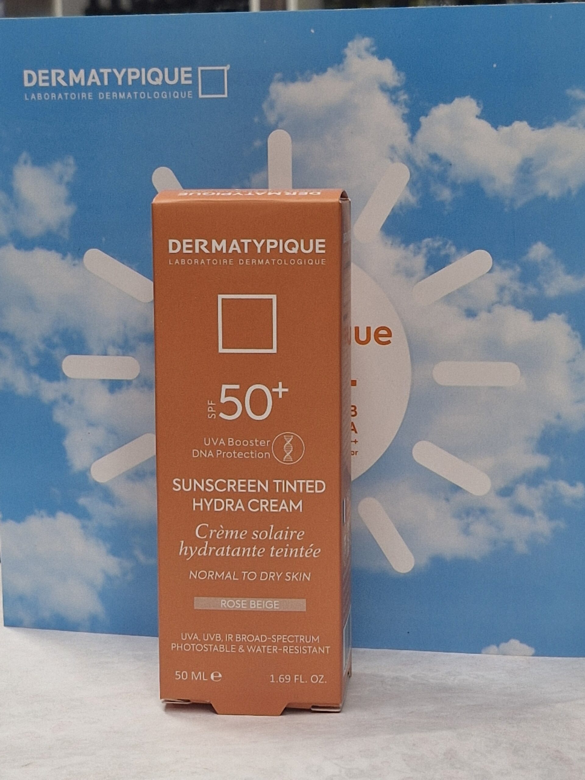 ضدآفتاب پوست خشک درماتیپیک (رز بژ)