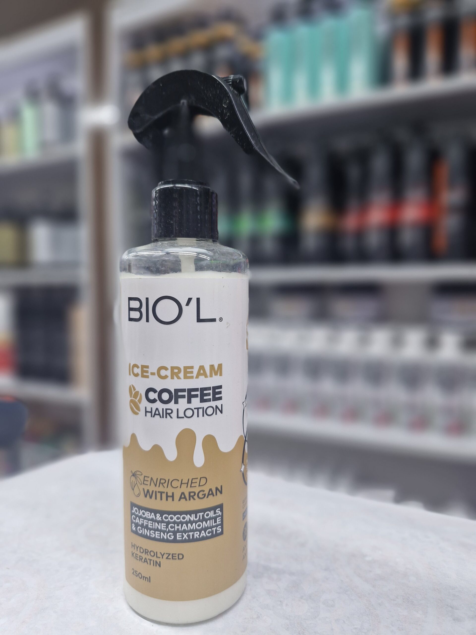 لوسیون مو بستنی قهوه