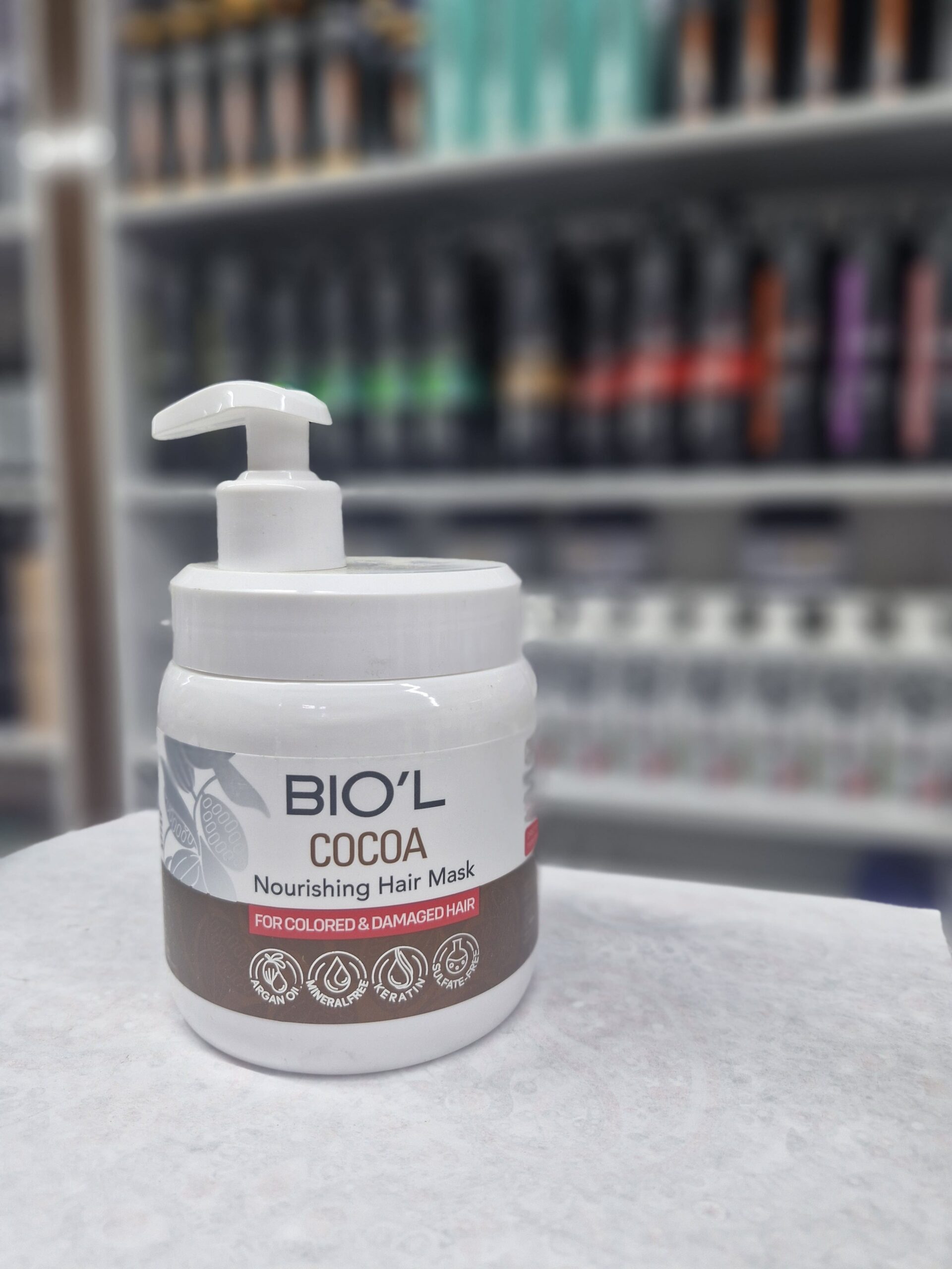 ماسک مو کاکائو بیول