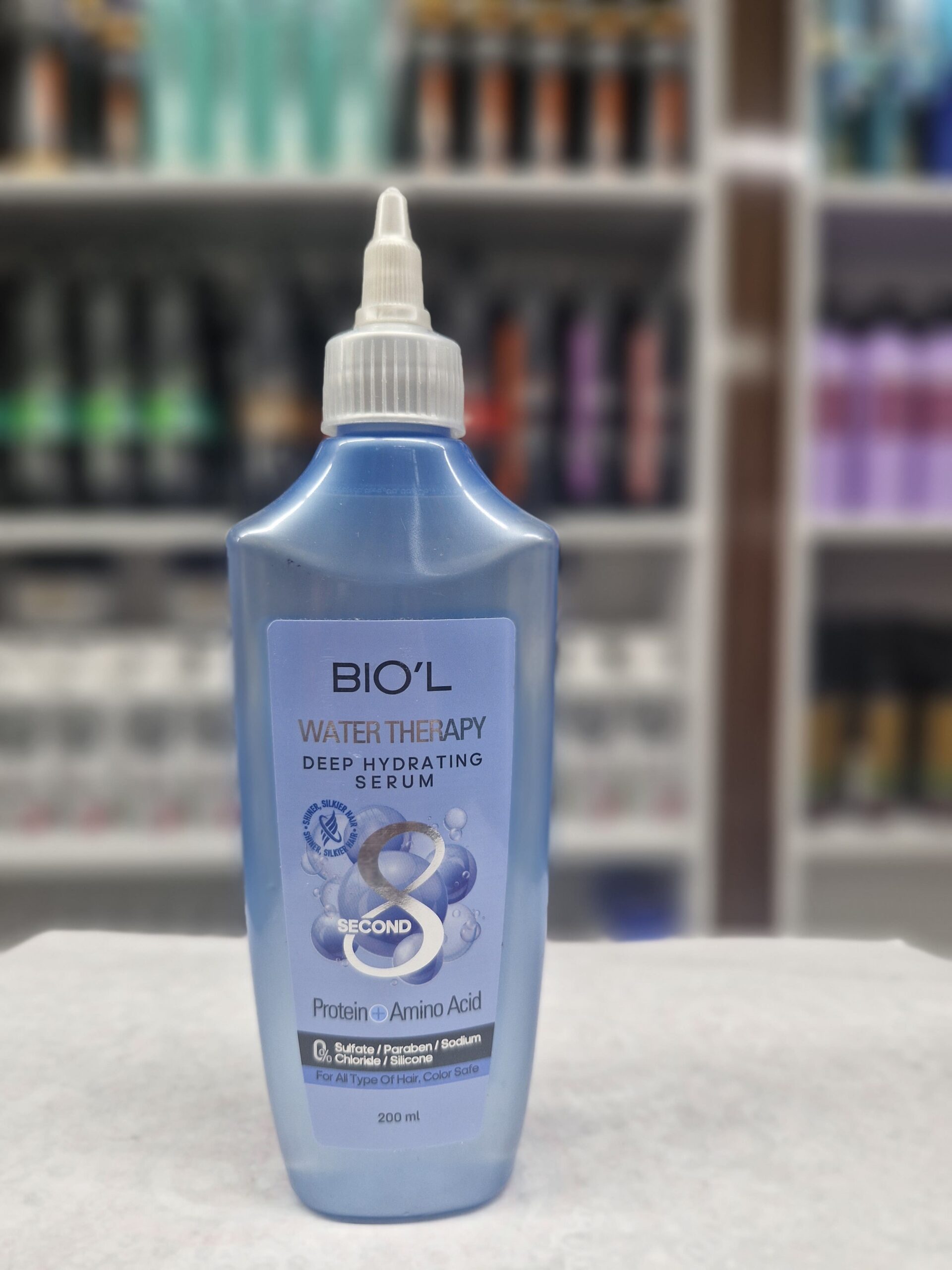 سرم واتر تراپی مو 8ثانیه بیول