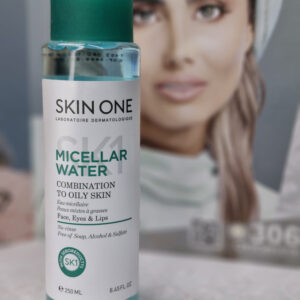 محلول پاک کننده آرایش اسکین وان پوست چرب