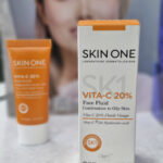 فلوئید صورت ویتامین سی 20 درصد اسکین وان