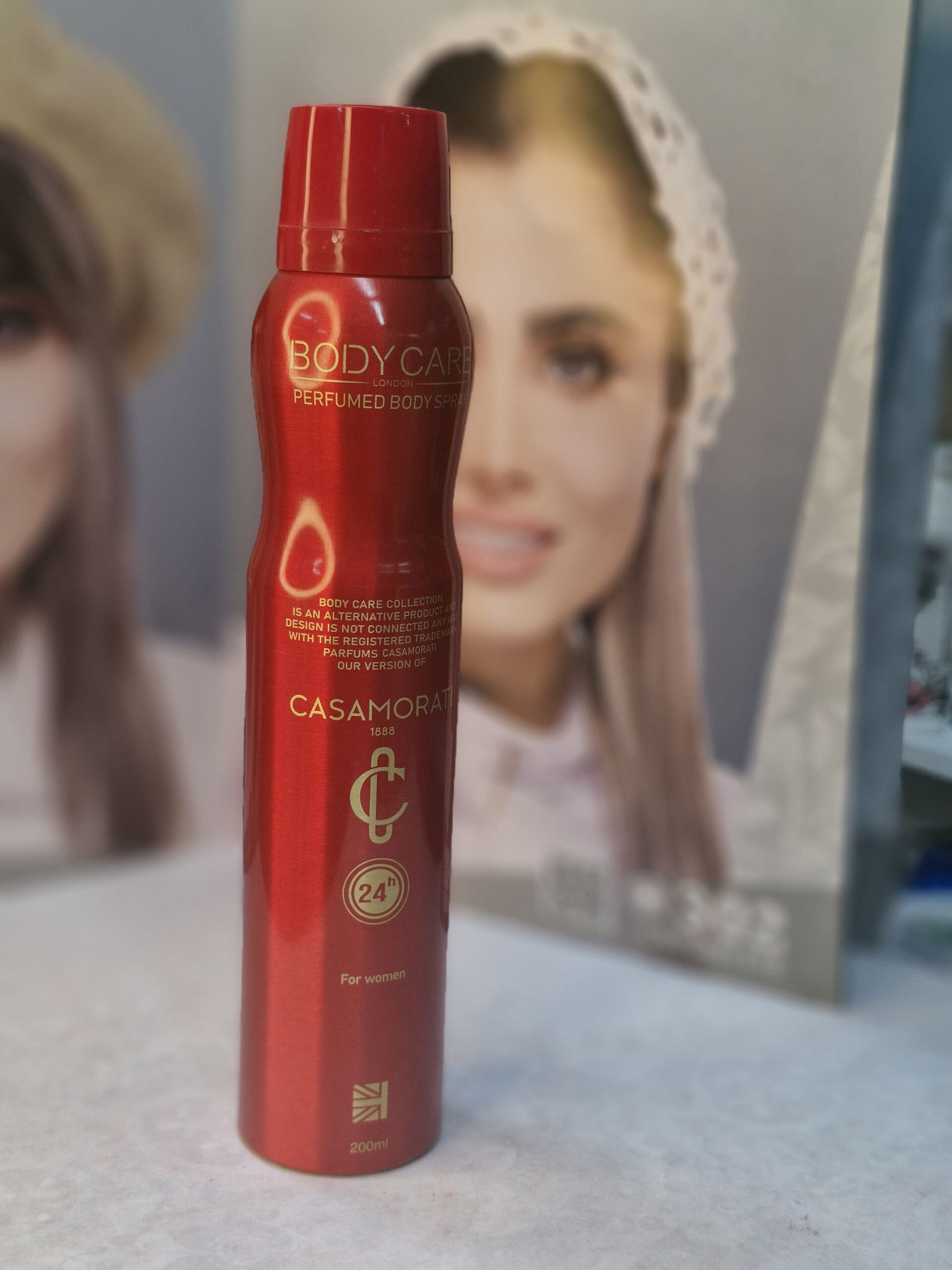 اسپری بدن زنانه بادی کر casamorati