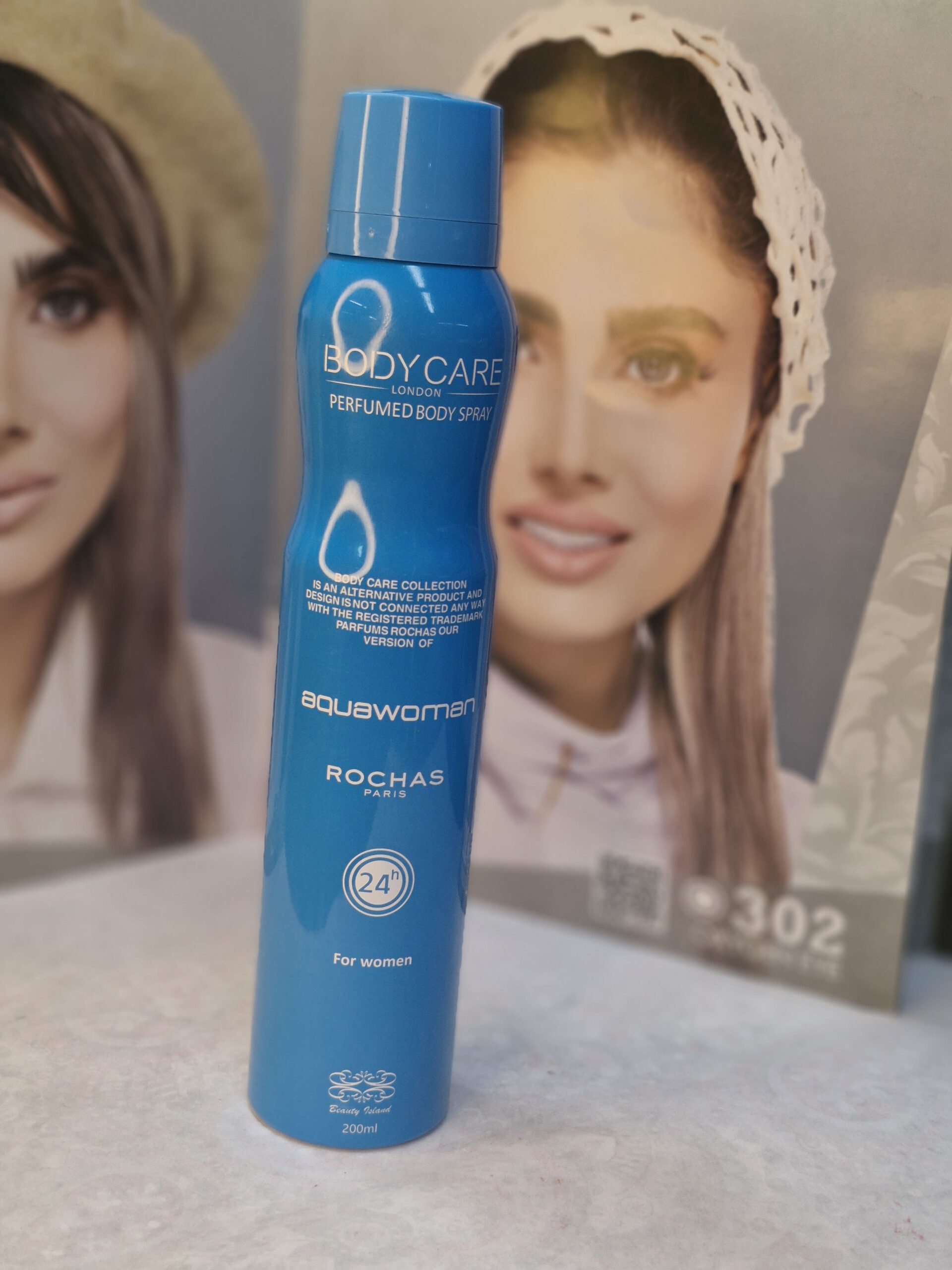 اسپری بدن بادی کر مدل آکوا وومن روشاس