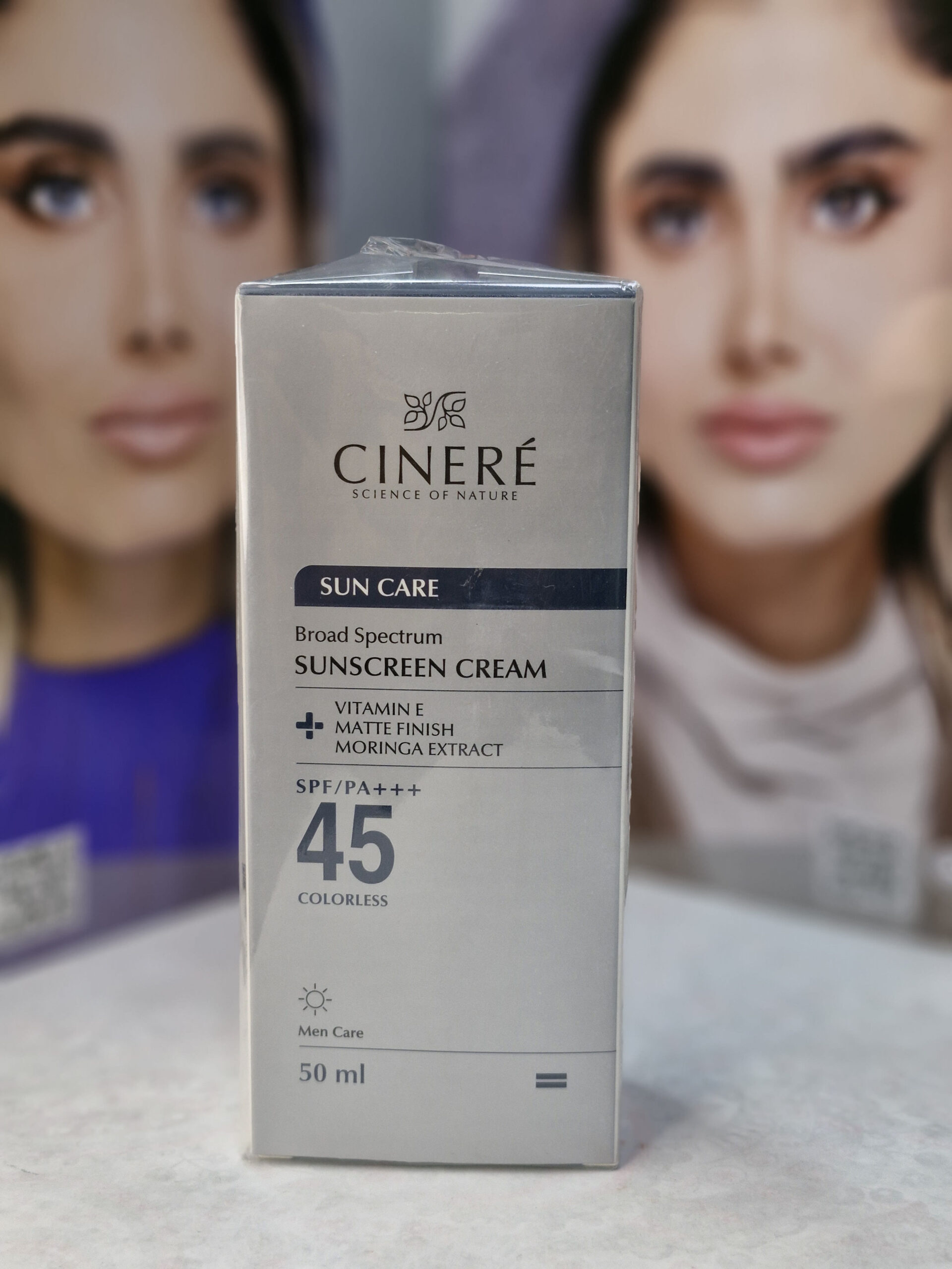 کرم ضد آفتاب مخصوص آقایان SPF45 سینره