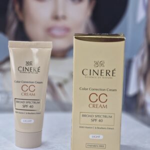 کرم پودر CC سینره مدل Light