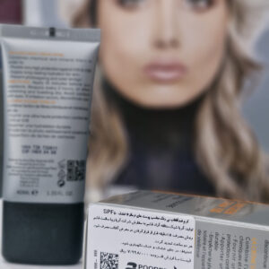 ضد آفتاب پوست خشک سی بی spf50 بی رنگ