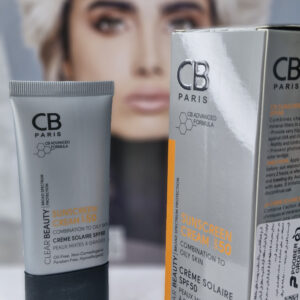ضد آفتاب cb پوست چرب بی رنگ spf50
