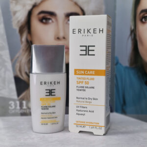 کرم ضد آفتاب پوست خشک و نرمال SPF50 (بژ طبیعی) اریکه