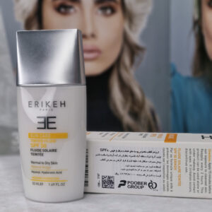 کرم ضد آفتاب پوست خشک و نرمال SPF50 (بژ طبیعی) اریکه