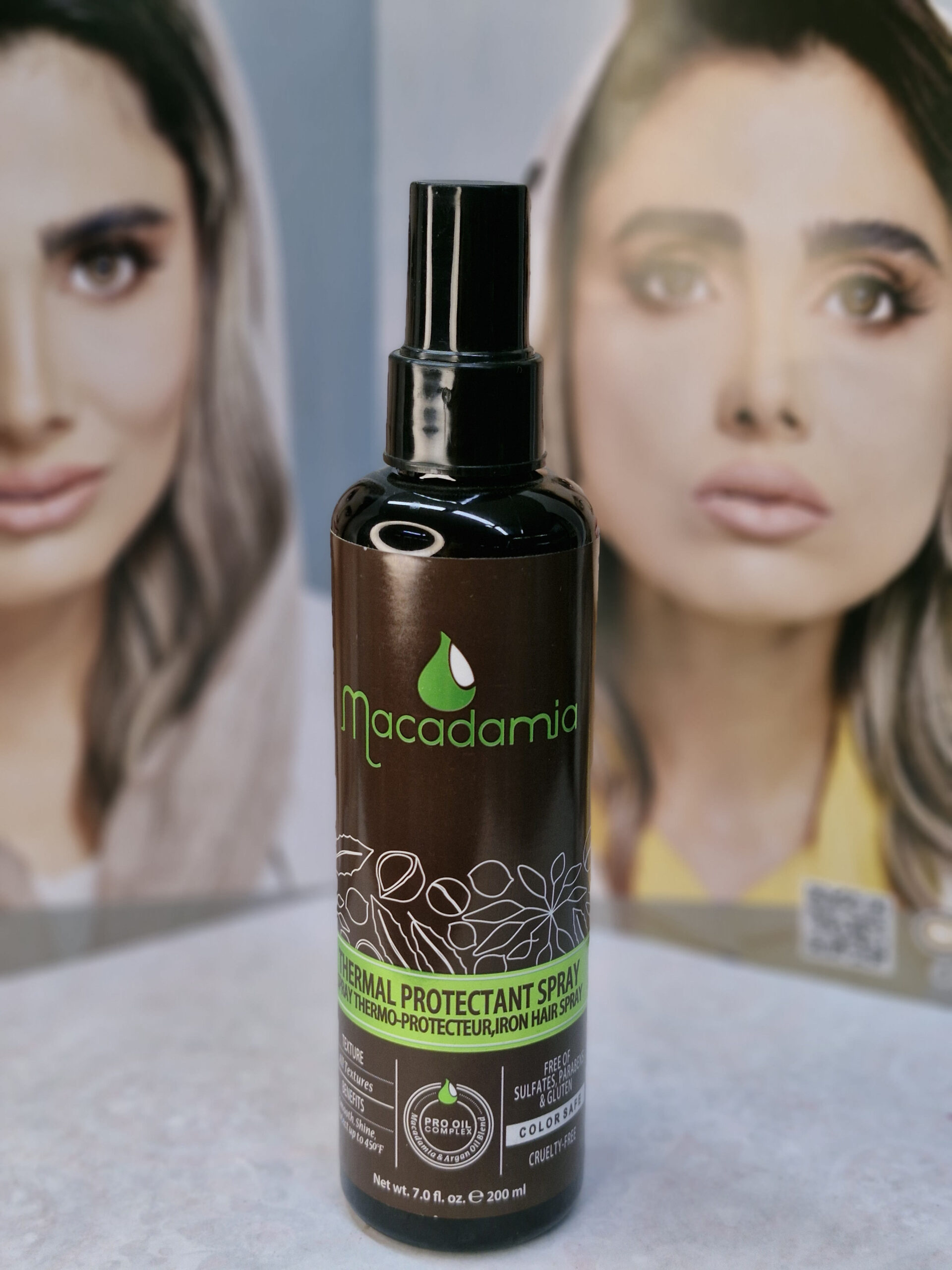 اسپری محافظ حرارتی بدون آبکشی ماکادمیا