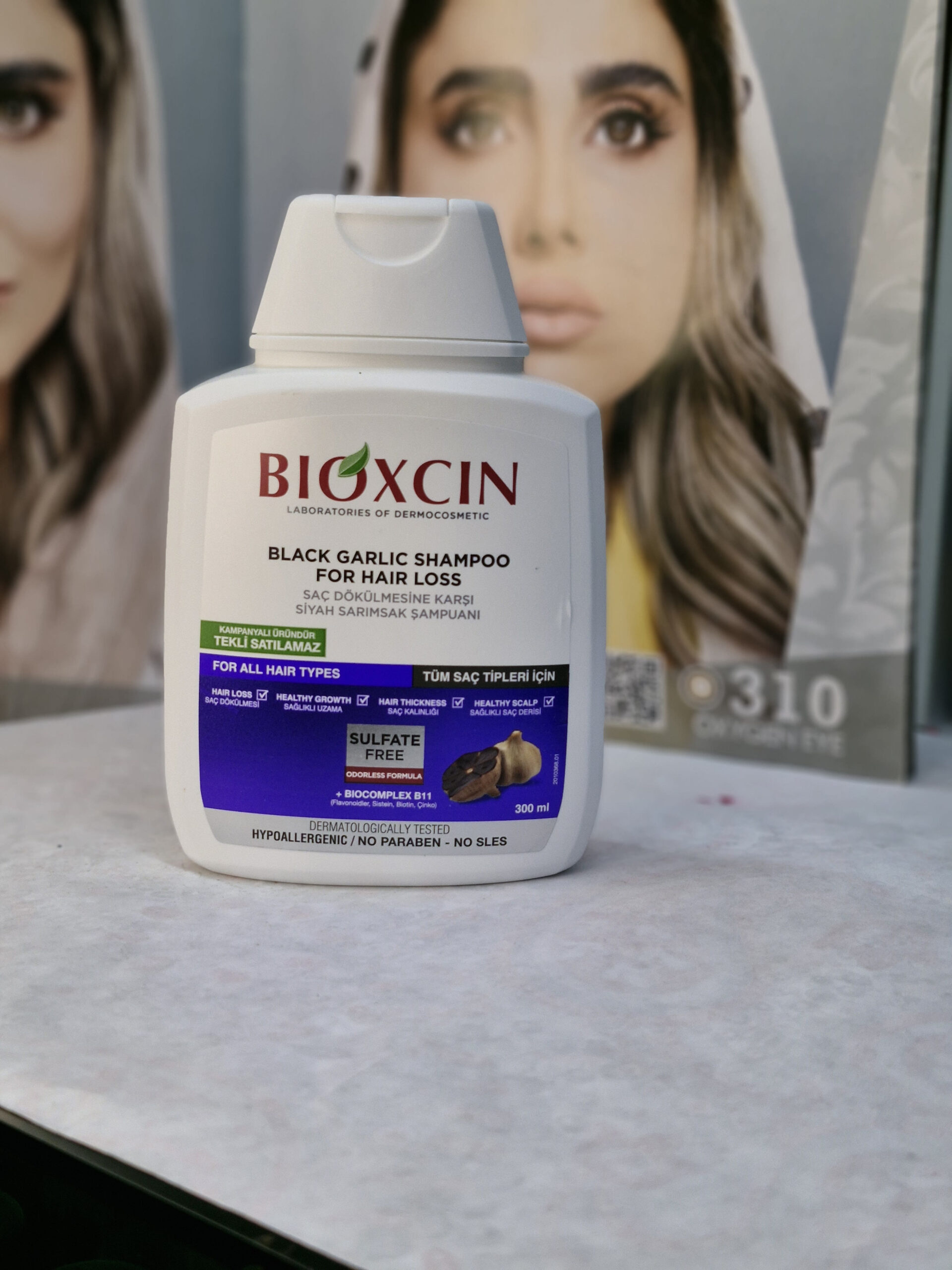 شامپو ضد ریزش سیر سیاه بیوکسین 300 میل