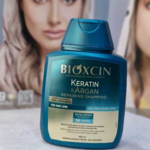 شامپو ترمیم کننده مو حاوی کراتین و آرگان بیوکسین