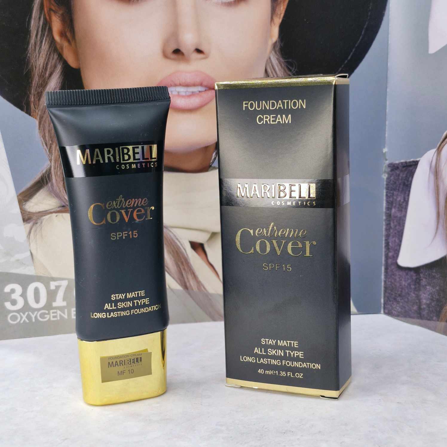 کرم پودر تیوپی مری بل شماره MF10