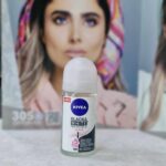 مام رول ضد تعریق زنانه نیوآ مدل Black & White Clear حجم 50 میل