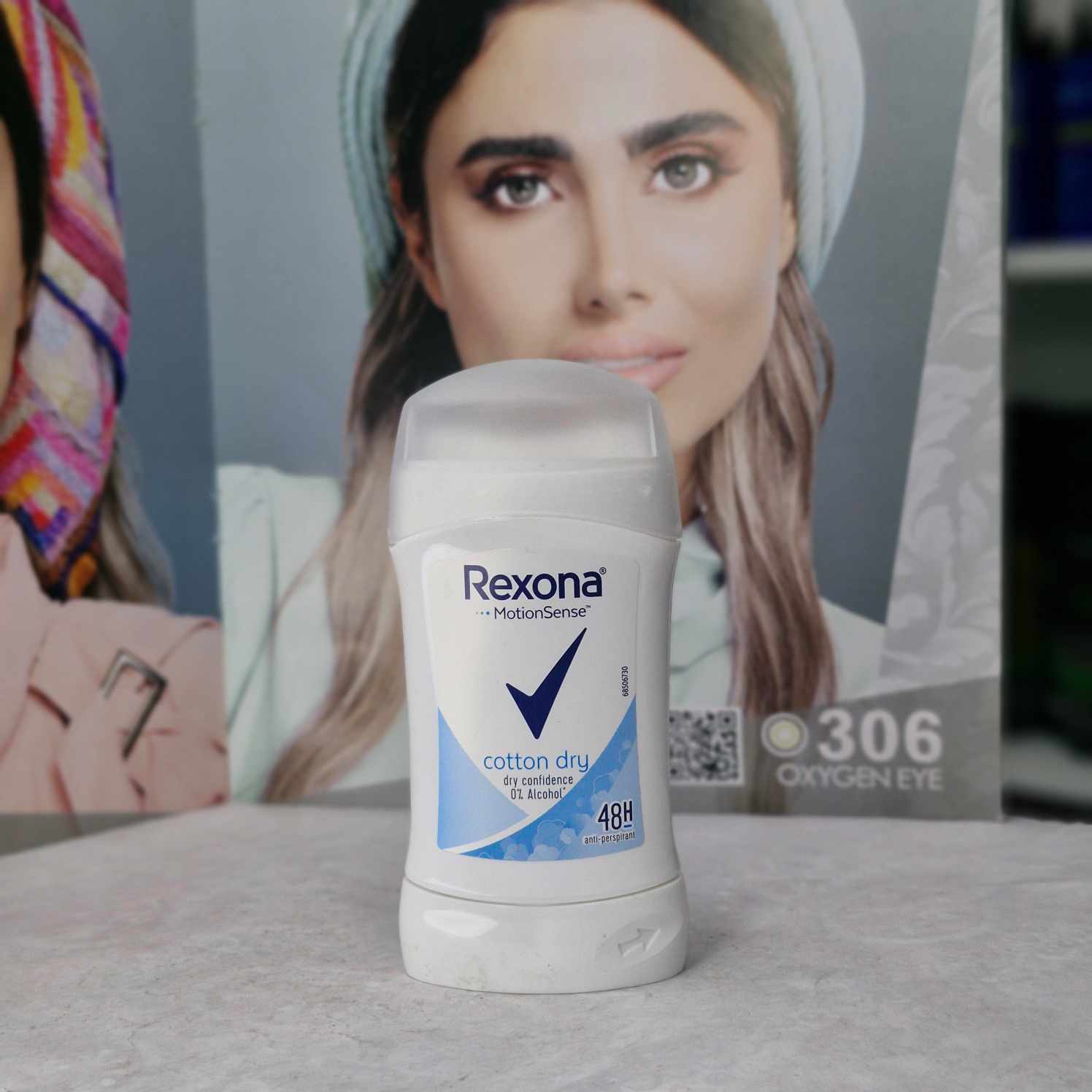 مام صابونی رکسونا زنانه مدل Cotton Dry با ماندگاری 48 ساعته