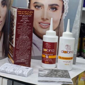 مواد فر موهای رنگ شده دوبینا  100ml