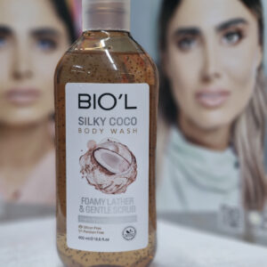 شامپو بدن ژلی سیلکی کوکو بیول 400 میل
