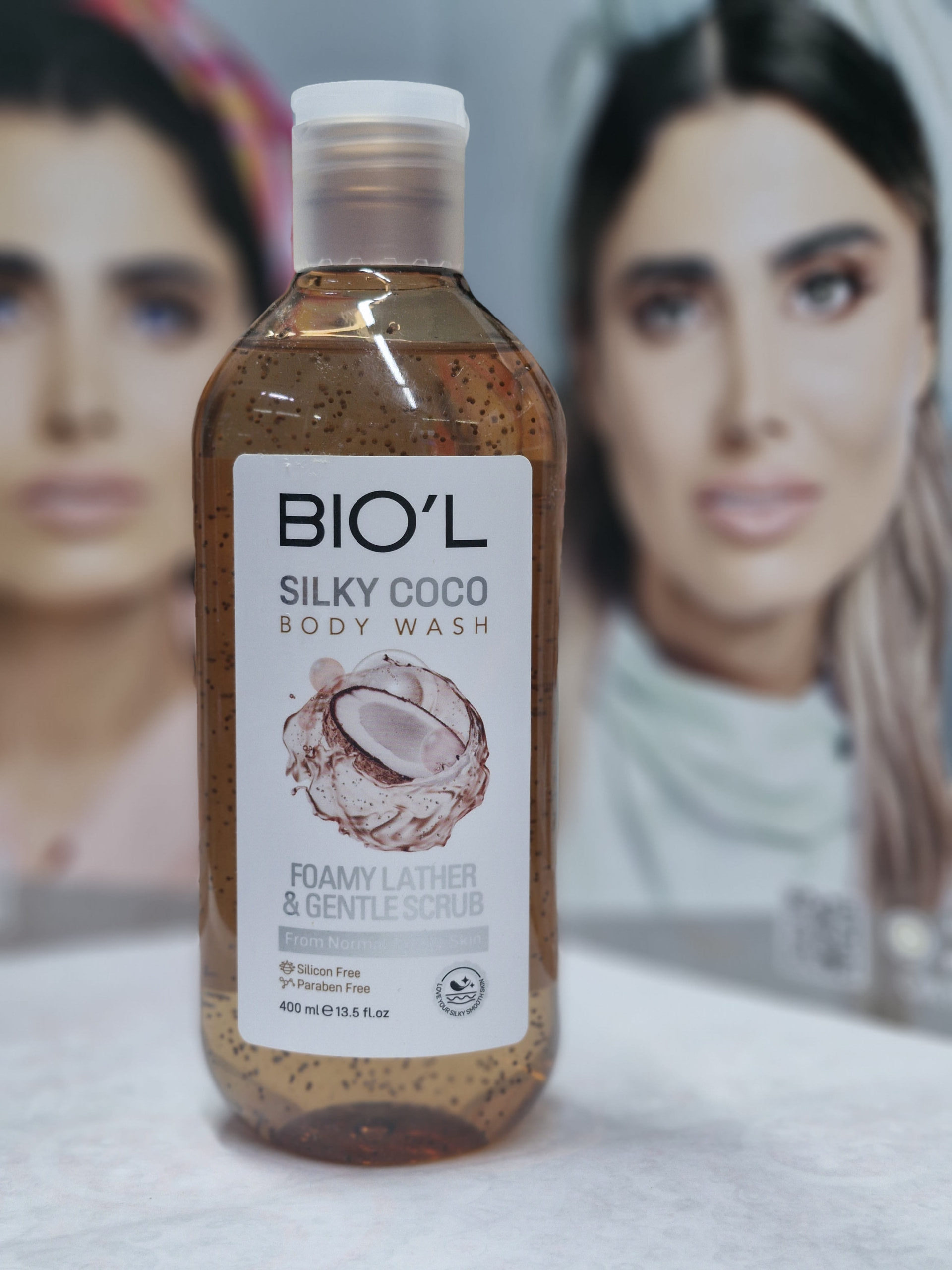 شامپو بدن ژلی سیلکی کوکو بیول 400 میل