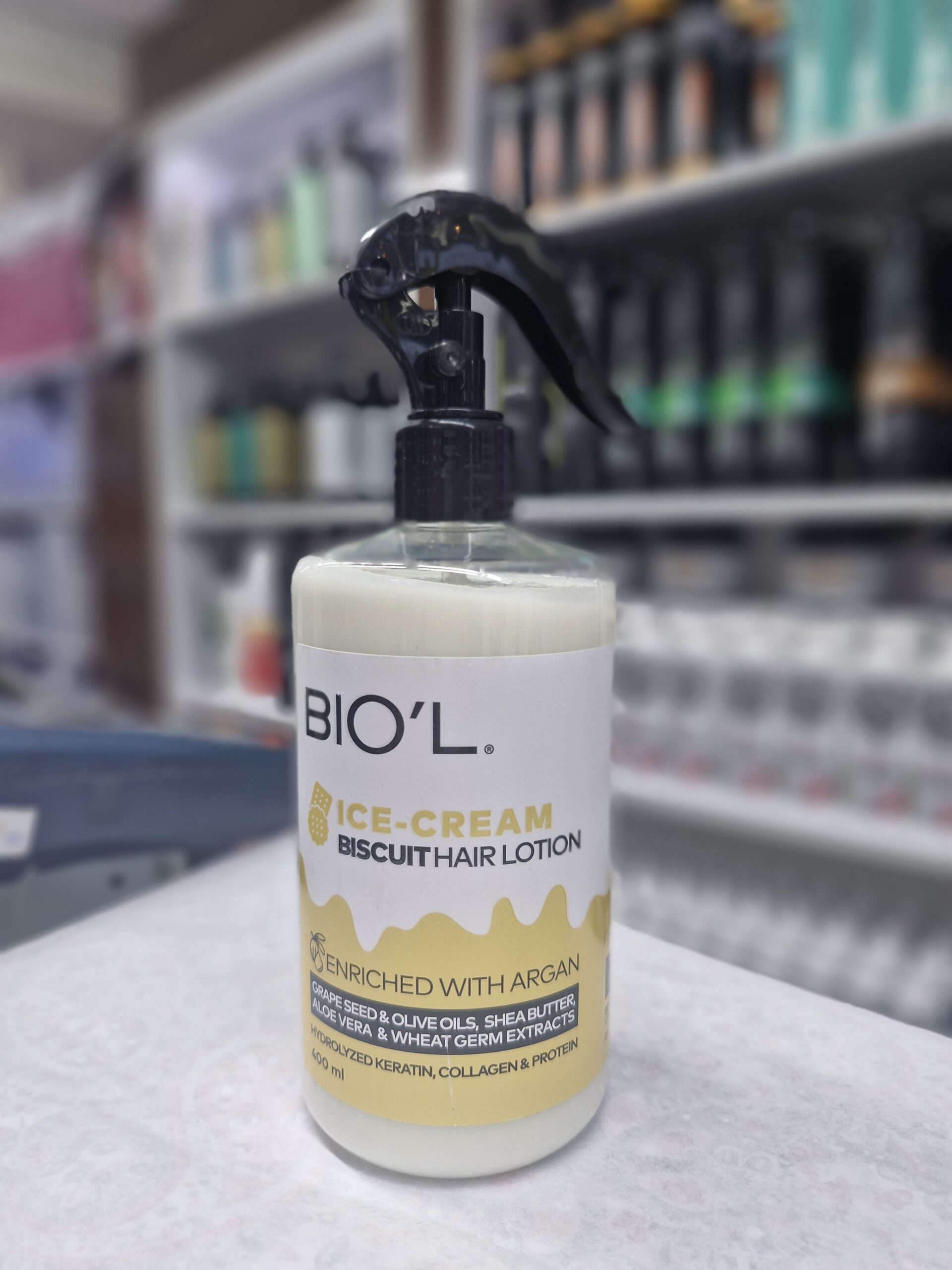 لوسیون مو بستنی بیسکوییتی (400 میلی لیتر) بیول