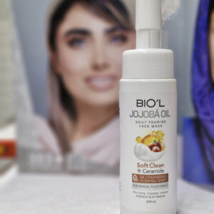 فوم شستشو جوجوبا و سرامید بیول