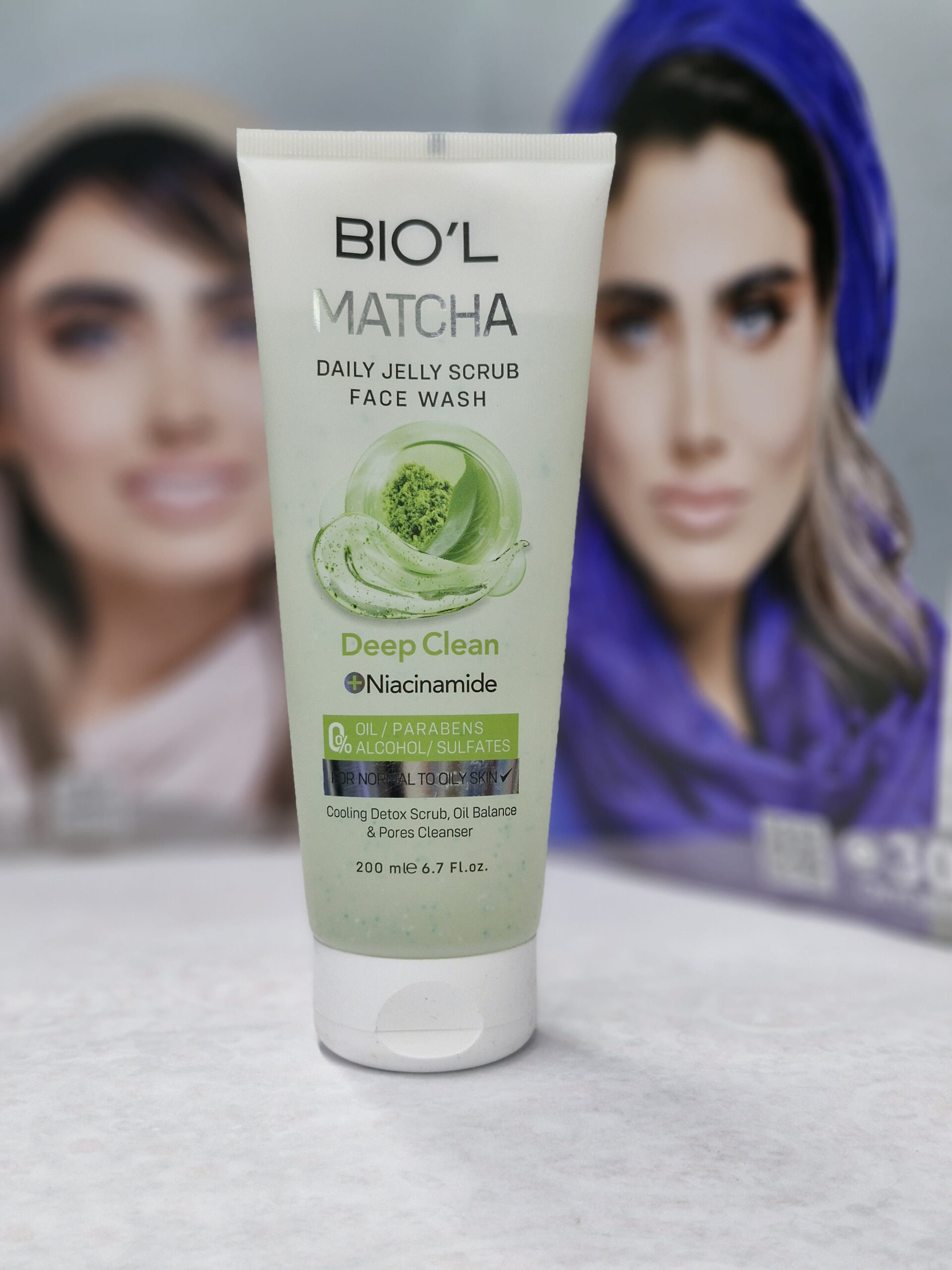 ژل شستشولایه بردار بیول ماچا