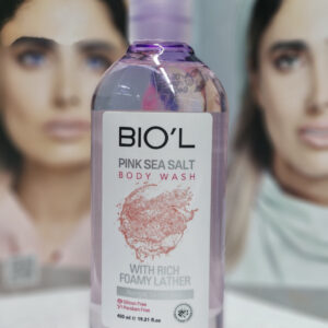 شامپو بدن مرطوب کننده بیول مدل نمک صورتی دریا