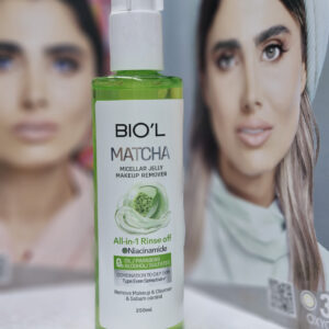 ژل شستشوی صورت اسکراب ماچا و نیا‌سینامید بیول