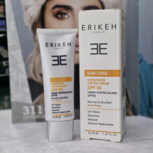 کرم ضد آفتاب پوست خشک و نرمال SPF50 (بژ طلایی)