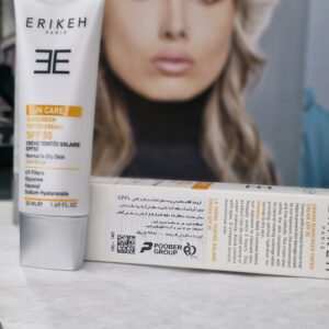 کرم ضد آفتاب پوست خشک و نرمال SPF50 (بژ طلایی) اریکه