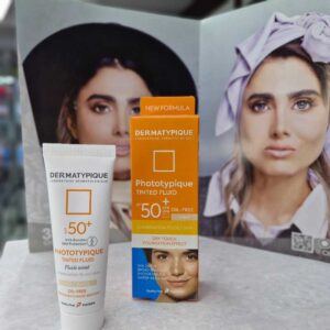 ضدآفتاب رنگی پوست چرب +SPF50 فتوتیپیک بژ روشن درماتیپیک